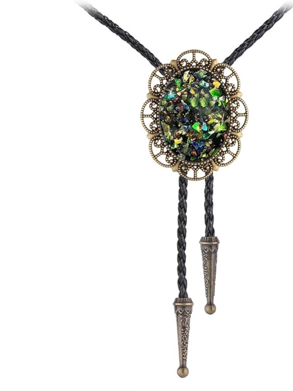 Turquoise Green Bolo Tie